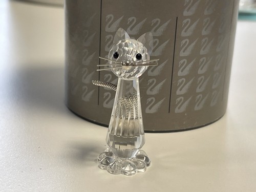 Figurine swarovski 183274 chat - figurine,
