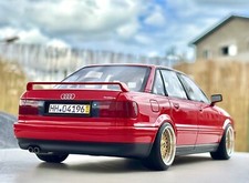 1/18 Audi 80 competition Red 94 RS umbau wheels BBS alu custom Otto Ottomobile B