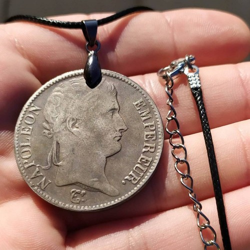 Pendentif pièce monnaie - pendentif, de