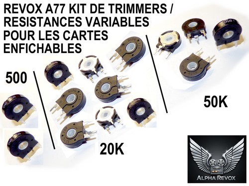 Kit trimmers résistances - kit, /