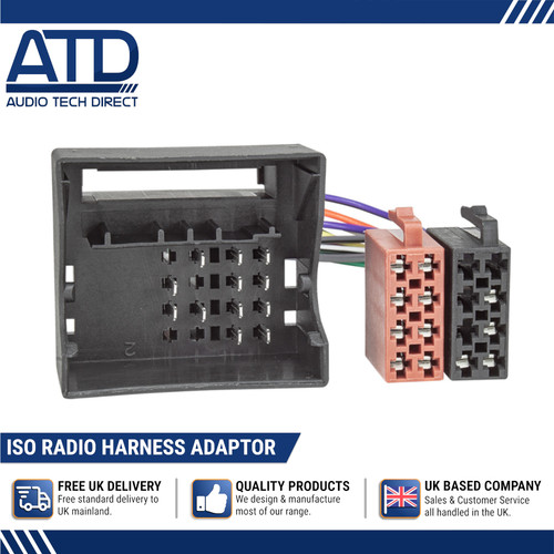 Adaptateur iso pour renault - adaptateur,