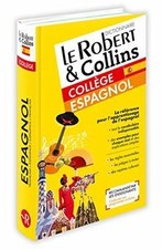 Dictionnaire Le Robert  Collins Collège Espagnol -... | Livre | état acceptable