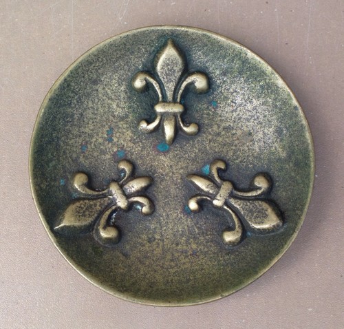 Vide poche bronze fleurs - vide,