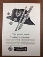 Vacheron et Constantin Suisse 1958 Montre Publicité Hôtel Lancaster Rue de Berri
