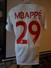 Maillot AS Monaco MBappe 29 M 2016-2017 Champions League - shirt jersey camiseta