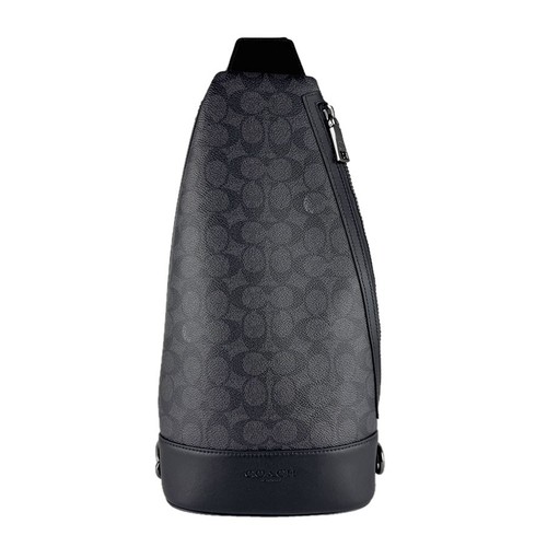 Auth coach body bag - body, noir/gris