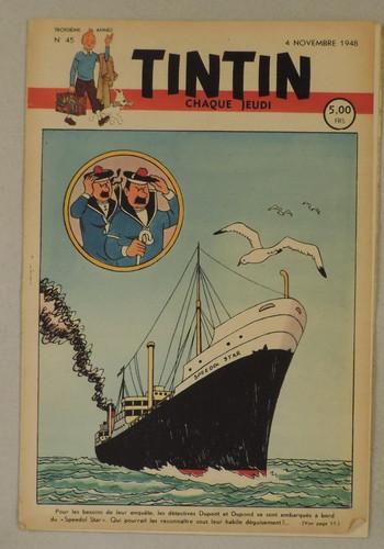 Tintin 1948 45 - tintin,