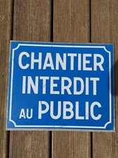 Plaque Industrielle Acier