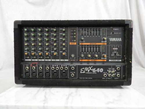 Yamaha emx640 canaux powered - emx640,