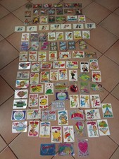 LOT DE 98 IMAGES /AUTOCOLLANTS FANTASTICKERS PANINI 1989 DONT 47 BRILLANTES