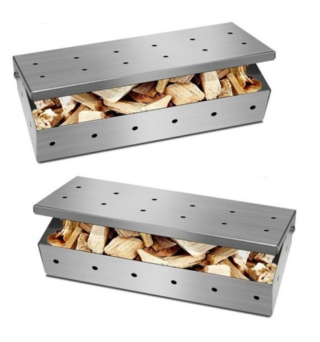 Boîte fumeur inox - de,