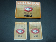 COLUMBUS AELLE ORIGINAL Bicycle Frame Tubing STICKER NOS