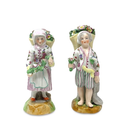 Pair 18th century - century, meissen
