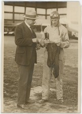 L'aviateur Maurice Weiss. Le