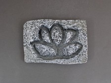 PAOLO SANTINI lotus flower sculpture, Vintage 1960s, Blanchet Fondeur, Signed