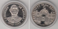 France Médaille Charles De Gaulle Président De La République 1989-1969