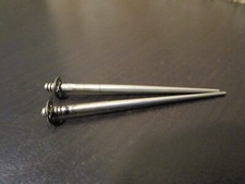 Paire d'aiguilles de