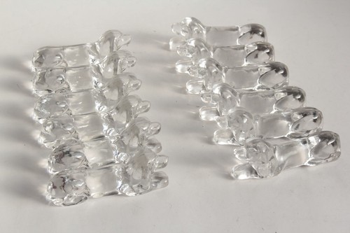 Porte couteaux verre - 12,