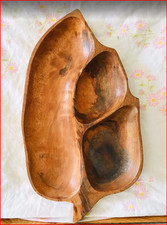 Assiette Africaine Sculptée