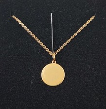 Pendentif Et Chaîne Or 18K