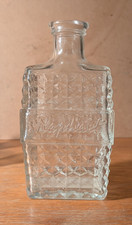 Ancienne Carafe Publicitaire St Raphael Transparente Apéritif Collection Bistrot