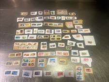 VRAC 100 TIMBRES OBLITERES  DE