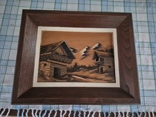 Tableau Bois Sculpté En