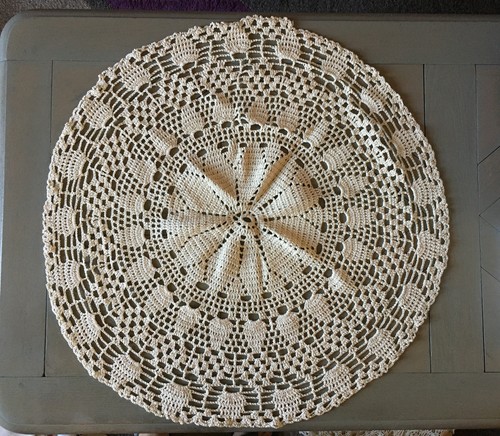 Napperon rond ancien tbe - rond,