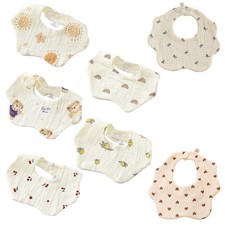 Lot de 8 bavoirs pour bébé
