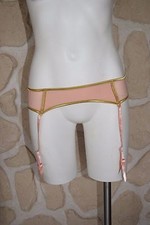 Porte jarretelles rose et or neuf taille 34/36 marque Sous-Entendus