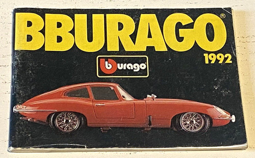Catalogue bburago 1992 - catalogue,