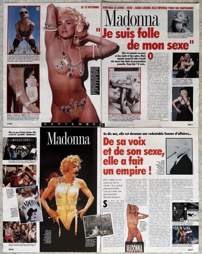 Madonna clippings pack - madonna,