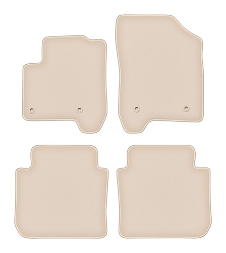 Tapis sol velours - velours, beige