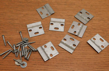 LOT CROCHET plaque MURAL MUR de fixation element CUISINE MOBILIER support MEUBLE