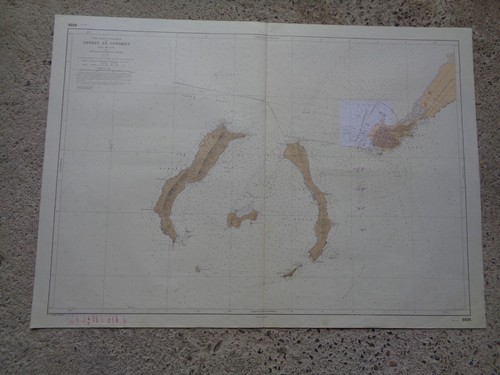 Carte marine abords de - carte,