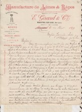 20/37 facture courrier GIRARD