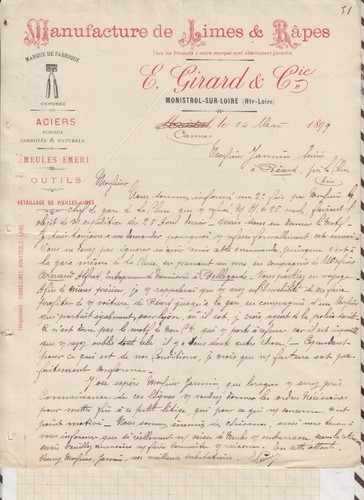 Facture courrier girard - courrier,