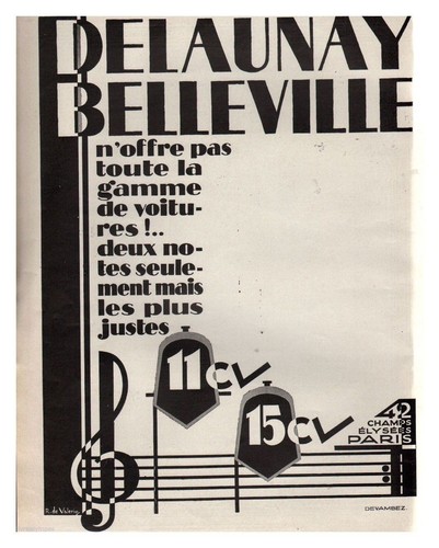 Publicite auto delaunay - publicite,
