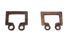 Paire de poignées de meuble