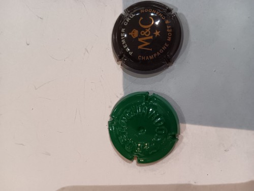Capsules champagne vert - capsules,