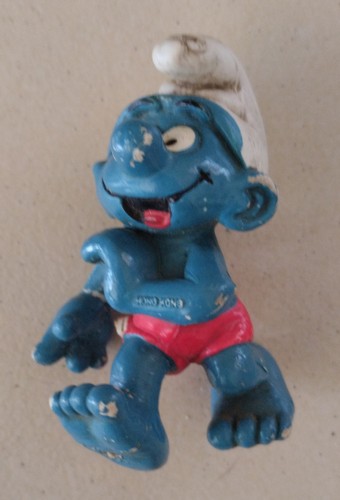Figurine schtroumpf surfeur - figurine,
