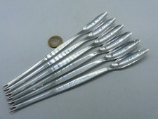 GENSE SUÈDE 6 COUVERTS À FRUITS DE MER CRUSTACÉS CRABES HOMARDS ACIER INOXYDABLE