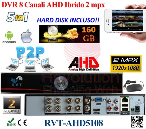 Dvr full entrées 2 - hd, 8