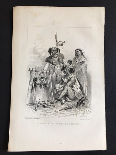 Gravure signée rouargue - gravure,