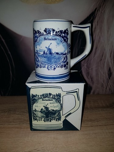 Chope bière porcelaine - chope,