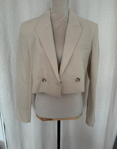 Blazer femme court zara - blazer, m