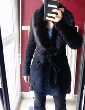 La Halle No Excuse - Gilet pull long avec col amovible noir - T. 34/36 