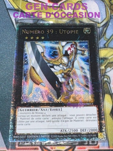 Carte numero 39 - yu,