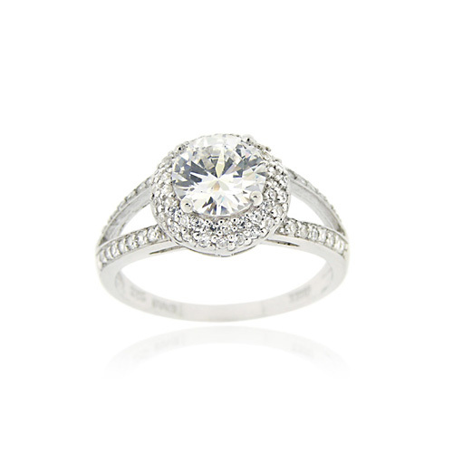 925 argent massif zircon - massif,