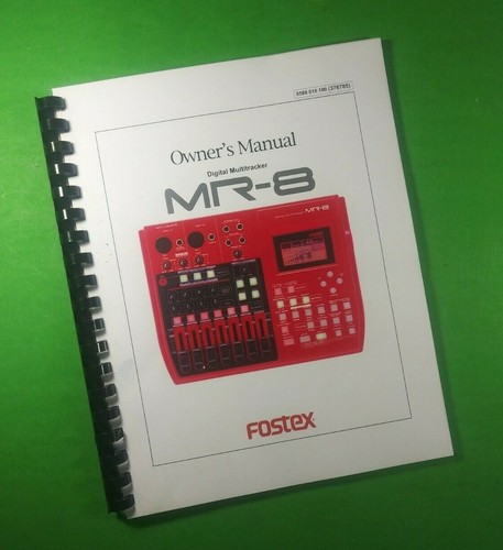 Owners manual for - manual, fostex